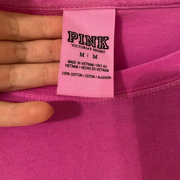 PINK by Victoria Secret Magenta Long Sleeve - Picture 3 of 4